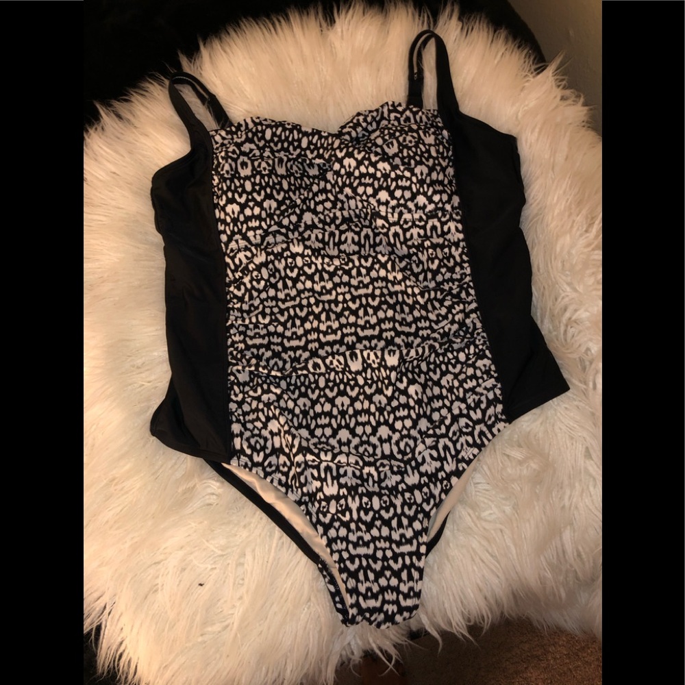 SOLD Leopard Swim suit